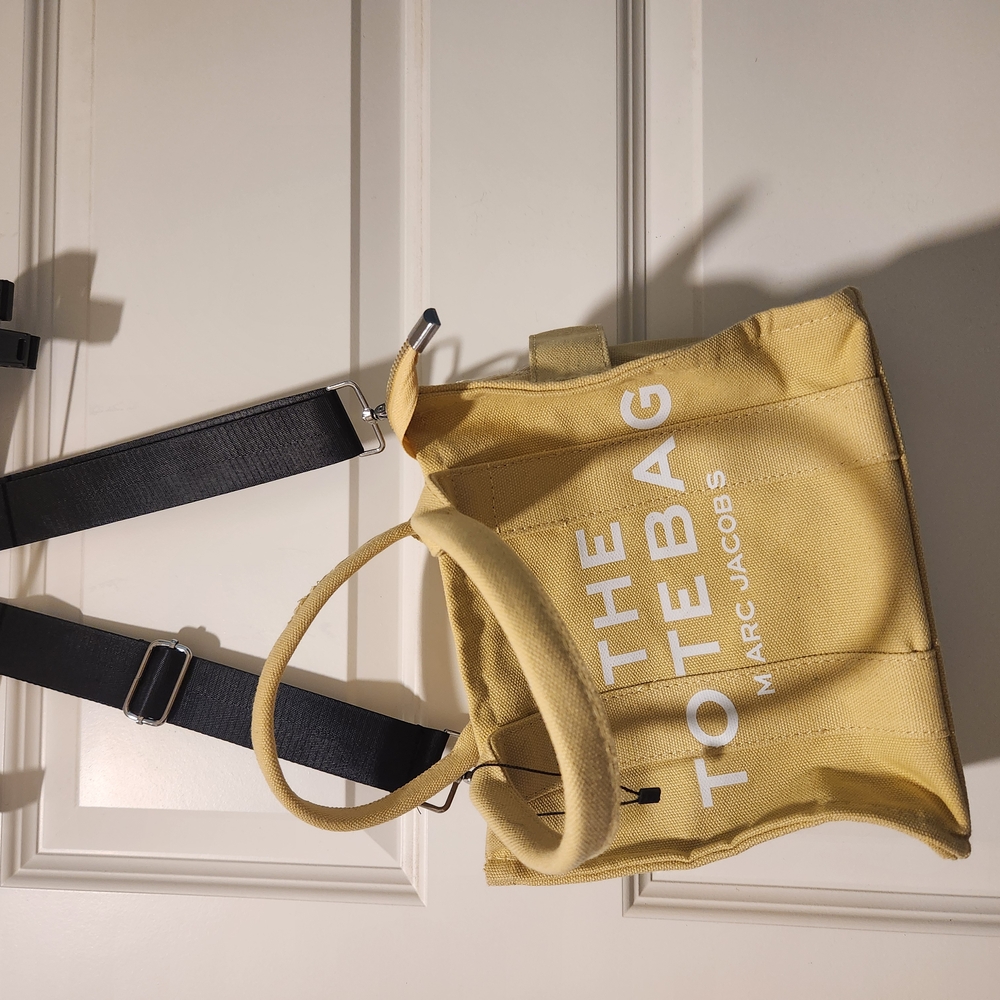 Marc Jacobs Vibrant Yellow Canvas Tote